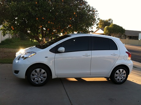 Window Tint on Delivery Vehicle used by Stick To It Window Tinting, Phoenix AZ